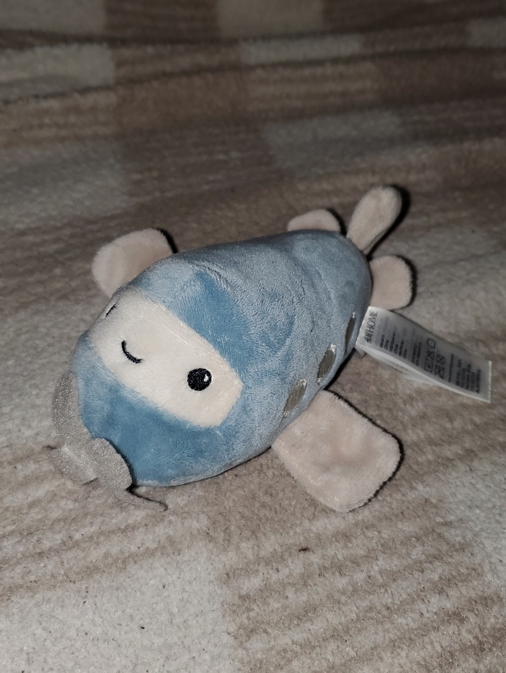 5 for $25 | H&M Home Blue Airplane Plush Baby Rattle